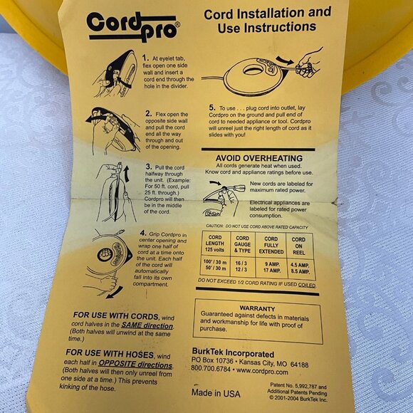 Cordpro Cord Organizer Wheel - Picture 3 of 3